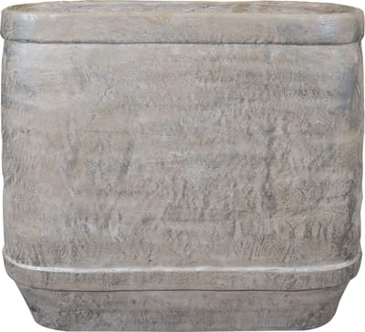 Ter Steege Bloempot-Vensterbak Bak Beige-Zilver L 35 cm B 15 cm H 25 cm