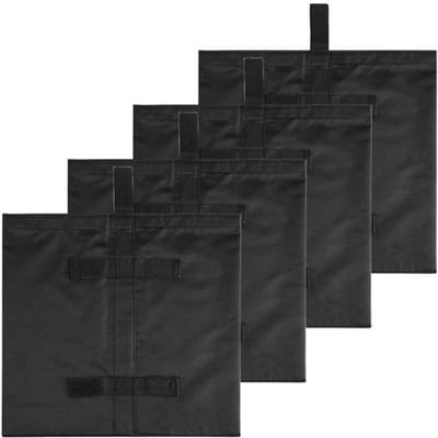 - Tuinhuisje gewichten zakken - Stickerriemen - Pop-up luifel tent - Zonnescherm - Parasol - Trampoline - Verzwaard - Geschikt voor diverse modellen - 4 pack