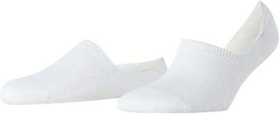 Burlington Athleisure onzichtbar eenkleurig functioneel materiaal footies dames wit - maat 35-38