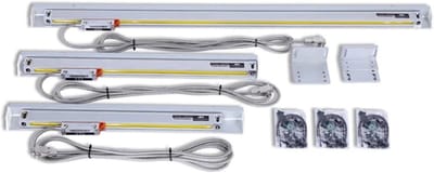 Lineaire Schaal - Optische Liniaal Encoder - Precisie Meten - Hoge Nauwkeurigheid - 700 mm - Grijs