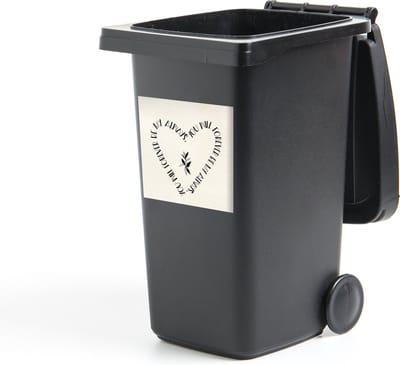 Container sticker You will forever be my always - Quotes - Liefde - Spreuken - 40x40 cm - Kliko sticker