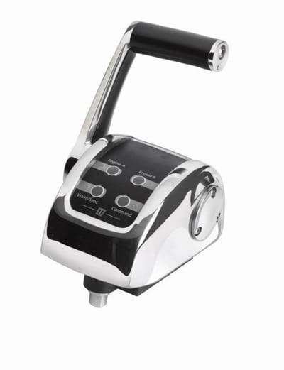 VETUS RVS 12/24V Bedieningshendel voor 1 Motor | EC4H1