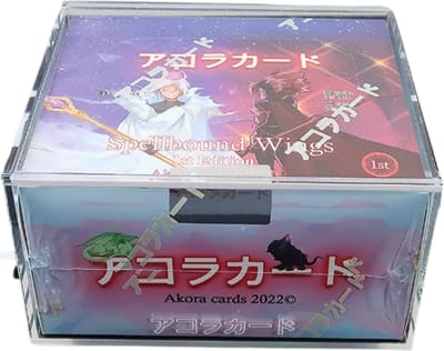 Akora TCG 1st Edition Spellbound Wings Booster Display