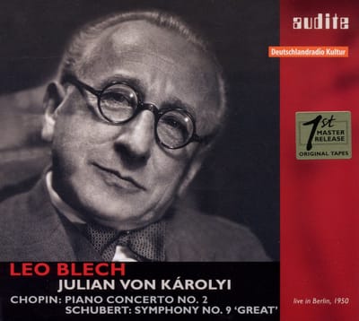 Julian von Károlyi, RIAS-Symphonie-Orchester - Chopin: Piano Concerto No.2 & Schubert: Symphony ‘The Great’ In C major, D. 944 (CD)