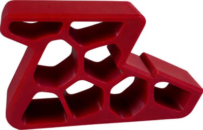 Heavy-Duty Indoor Anti-Slip Deurstopper & Wig – Rood – Anti-Bots Begrenzer voor Balkon, Schuifdeur en Schuifraam, Veiligheids Deurstop voor Thuis en Kantoor