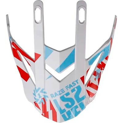 Vervangende visier voor crossmotorhelm LS2 MX437 Evo
