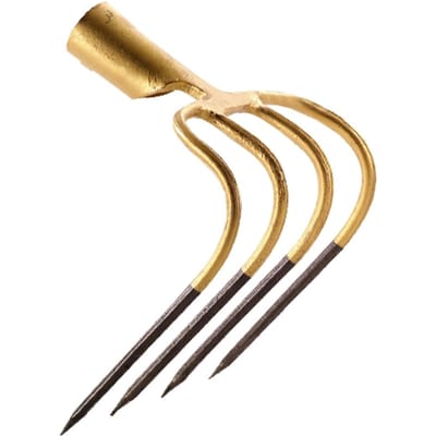 Talen Tools - Mesthaak - 4 tanden - Zonder steel