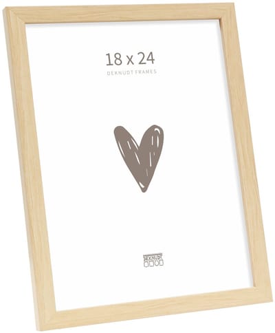 Deknudt Frames fotolijst S243H1 - naturel houtkleur - foto 18x24 cm