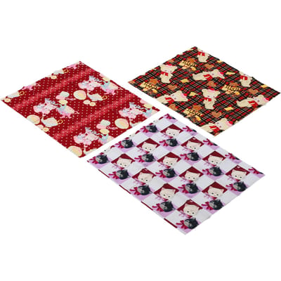 Naaistof Zacht Huidvriendelijk Ademend Katoen Print Quiltstof voor DIY Knutseltas Kleding black