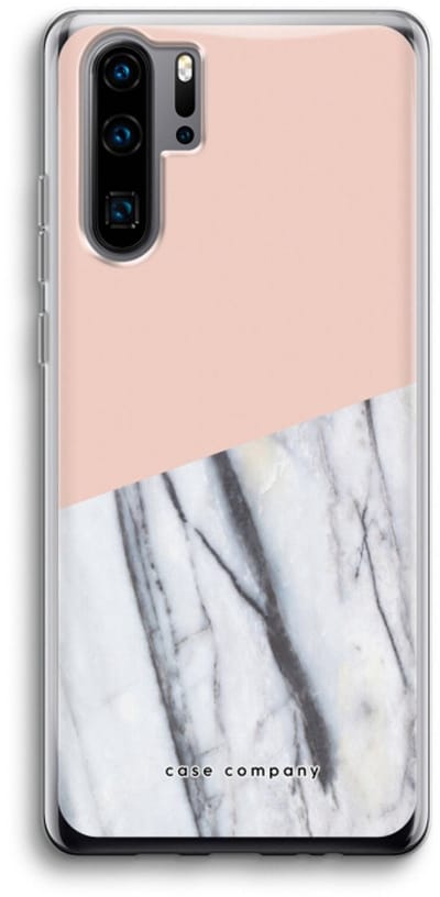Case Company® - Hoesje geschikt voor Huawei P30 Pro hoesje - A touch of peach - Soft Cover Telefoonhoesje - Bescherming aan alle Kanten en Schermrand