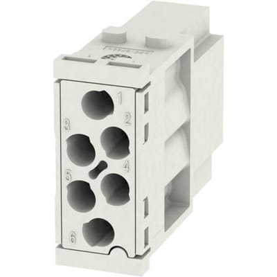 RockStar® MODU plug HDC MHE 6 FC Weidmüller Inhoud: 1 stuk(s) Module
