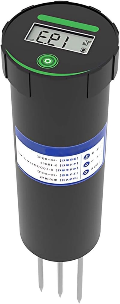 Bodem Ph Meter - Grond Tester - Planten Verzorgen - Nauwkeurige Metingen - 19.5 cm - Zwart
