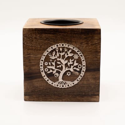 Ancient Wisdom - Fotolijst - Lrg fotolijst van mangohout in zwart voor 13x18 cm foto's - decoratie - interieur - kunst - herinneringen - afbeelding