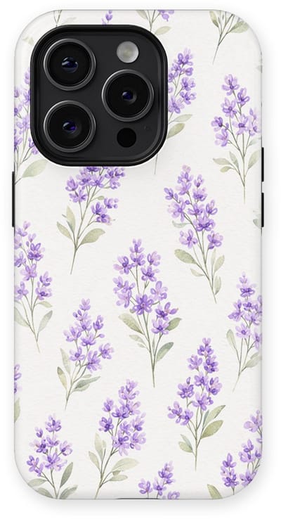 Bloemen Design Hoesje geschikt voor iPhone 14 Pro | Flower Print Tough Case met Mag | Shockproof | Bloemen Motief Backcover geschikt voor iPhone 14 Pro Provence Garden