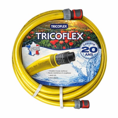 Deltaline - Tricoflex Original waterslang - 13 mm x 10 meter - Incl. 2x Gardena koppeling gemonteerd