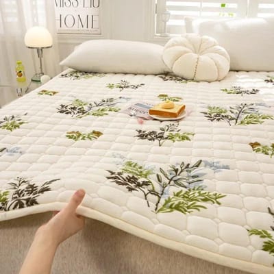 100% Waterdichte Matrassen Ultradun Opvouwbaar Katoenen Bedmat Opvouwbare Tatami Slaapkamer Hotel voor Eenpersoons Tweepersoons Multi Queen King Size 100x200cm