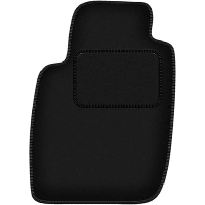 Bestuurdersmat zwart voor: Toyota Starlet P9 hatchback (1996-1999)