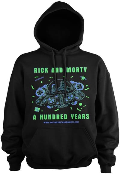 Rick and Morty A Hundred Years, grote hoodie met capuchon WB-3-RM004-H72-17