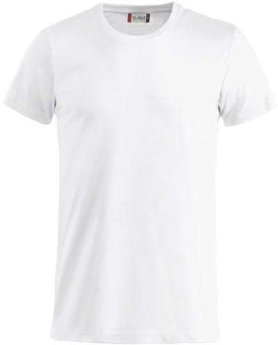 Clique Basic-T Junior 029032 - Wit - 90-100