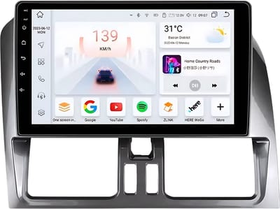 Autoradio met bluetooth - Carplay - Voor Volvo XC60 Que 1 (2008-2017) - Geschikt voor Apple en Android - Stereo - Navigatie - Navigatiesysteem auto - 6GB 64GB