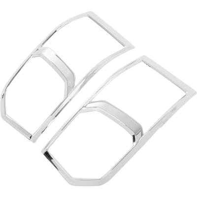 Paire Chrome Cache de Phare Avant Garniture Lunettes Remplacement pour HIACE 2011‑2015 white