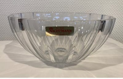 Nachtmann Saphir CADEAU TIP Vintage Serveerschaal Ø26.0cm (h)10.0cm Glas