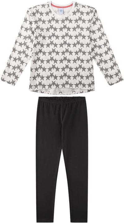 Sanetta Pyjama Pyjama Teenager lang Stars Set van 1