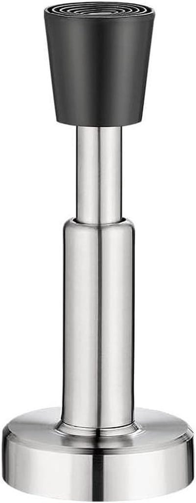 Deurstopper - Deurdemper Muurbeschermer - Dichtslagen Voorkomen - Hydraulische Damping - Zelfklevend - Zilver