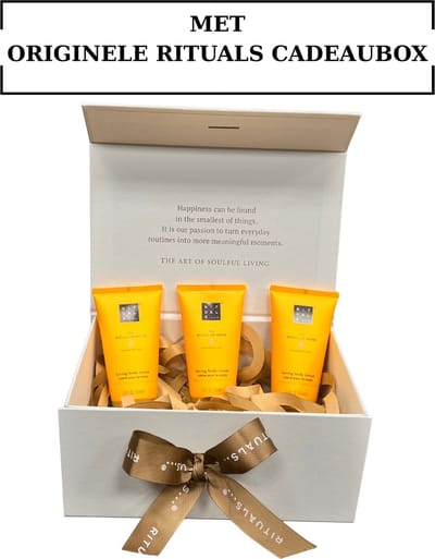 Rituals of Mehr - Geschenkset - Body Cream 100ml x 3 = 300 ml - Originele RITUALS Cadeaubox
