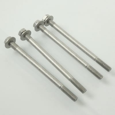 4 teknix cilinderbouten voor Peugeot 50 TKR scooter 2000 tot 2003, nieuw