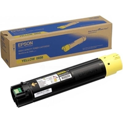 Epson S050656 toner cartridge geel hoge capaciteit (origineel)