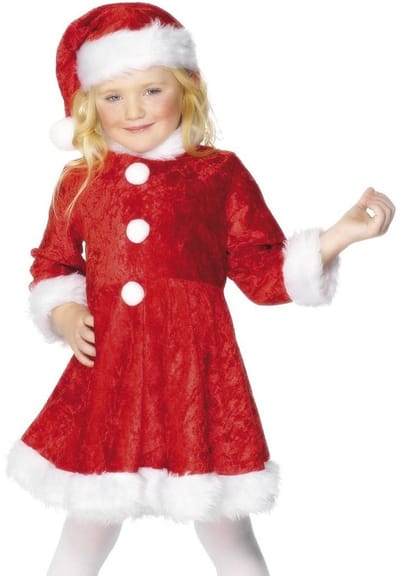 Dressing Up & Costumes | Costumes - Christmas - Mini Miss Santa Costume