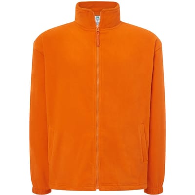 JHK Heren fleecevest met volledige rits (Oranje)