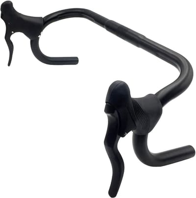 Lichte Aluminium Remhendel voor Fietsen, Geschikt voor Mountainbikes en Racefietsen, Verstelbaar van 22.2-23.8 mm, Ideaal voor Veilig Remmen en Comfortabel Fietsen