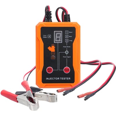 Outil de nettoyage pour testeur d'injecteur de carburant, jusqu'à 8 modes d'impulsion, protection contre les courts-circuits, 12 V