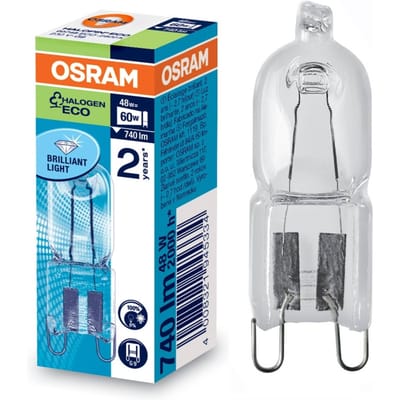 Osram G9 Halogeenlamp 20W (25W) - 235lm 230V - Halogeen Lampjes Insteek - Warm Wit Licht - Dimbaar
