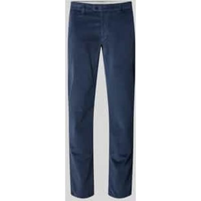modern fit corduroy broek van katoenmix model 'Fabio'