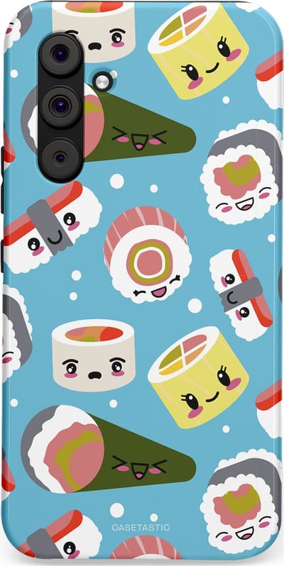 Casetastic Hoesje Geschikt voor Samsung A54 (5G) - Stijlvolle Beschermende Duo-layer Case - Sushi mania