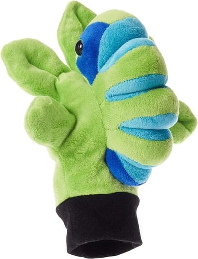 Handpop Rup - Poppenkast Vriend - Verhalen Vertellen - Stimuleert Creativiteit - 20 x 15 cm - Meerkleurig