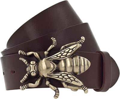 Vanzetti Leren Riem 40mm Leather Belt W110 Dark Brown Donkerbruin