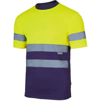 Bicolor High Visibility T-shirt Velilla