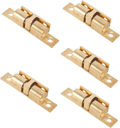 Verstelbare dubbele balspanning roller catch sluiting voor kastdeuren - 5 stuks, 40MM, duurzaam en eenvoudig te installeren