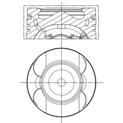 Zuiger MAHLE 001 PI 00133 000