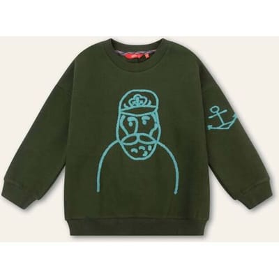 Oilily Harvey Sweater- maat104/4yr Rifle Groen