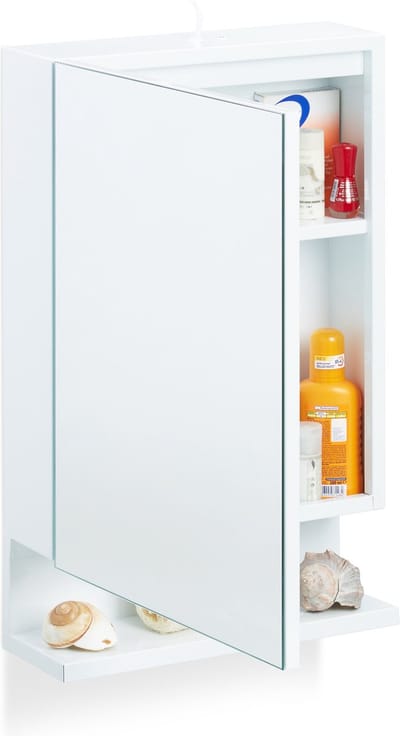 Spiegelkast - 55x35x12 cm - met stopcontact