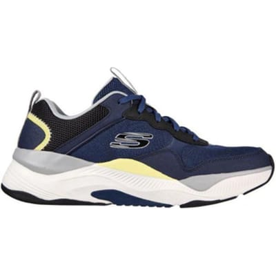 Skechers Mira heren sneaker - Blauw multi
