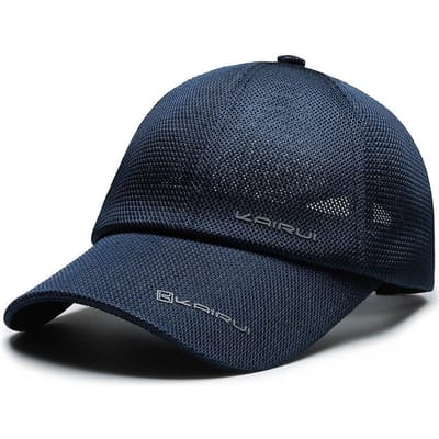 Chapeau Kairui Respirant Full Mesh pour Homme Tendance Casquette de Baseball Chapeau Hip Hop pour Femme Chapeau Ombrelle de Sport Loisirs Extérieur Chapeau Décoratif gray
