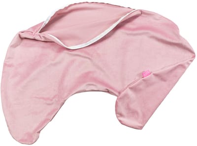 BabyUniverse - Wiegkussenhoes - Verwijderbare Velours Hoes - Puderroze