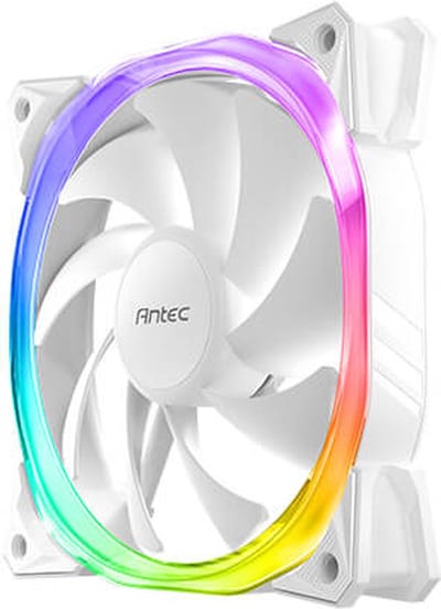 VENTILATEUR DE BOITIER ANTEC FUSION RGB - 12CM (BLANC)