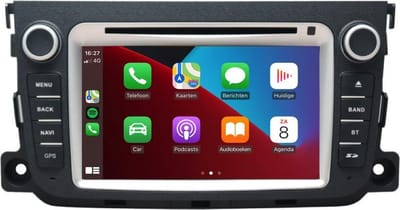 Carplay autoradio voor Smart Fortwo | 2011 t/m 2015 | Android 13 | Draadloos Apple Carplay & Android Auto | 2GB + 32GB | 8-Core processor | Davilon | 2025 model | 2011 2012 2013 2014 2015 | Bluetooth & Wifi